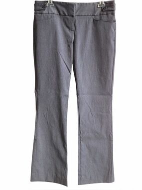 The Limited Gray Flare Trousers - Tailored Wide Leg —#135